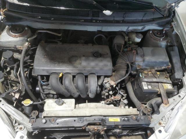 2T1KR32E23C119011 - 2003 TOYOTA COROLLA MA XR SILVER photo 11