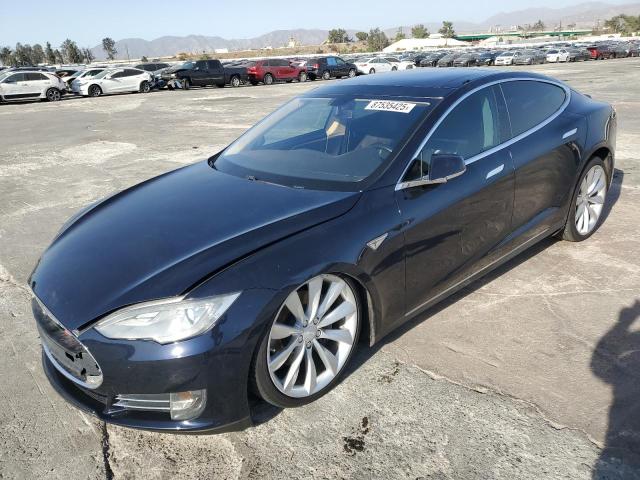 5YJSA1DP2DFP14075 - 2013 TESLA MODEL S Mavi foto 1