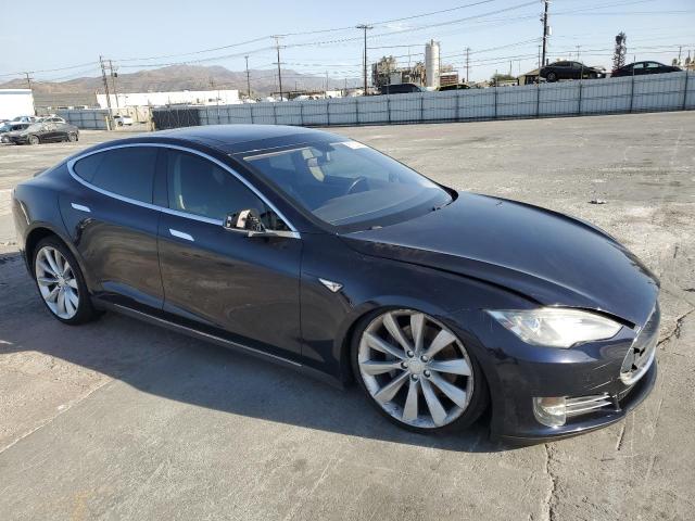 5YJSA1DP2DFP14075 - 2013 TESLA MODEL S Mavi foto 4