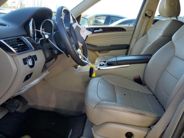 4JGDA5HB0EA344927 - 2014 MERCEDES-BENZ ML 350 4MATIC GRAY photo 7