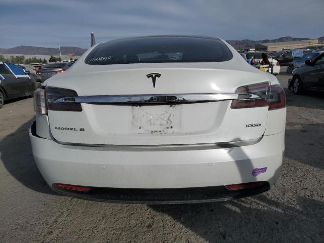5YJSA1E29JF297553 - 2018 TESLA MODEL S WHITE photo 6