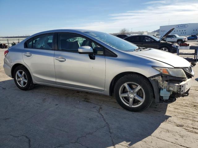 19XFB2F52EE262409 - 2014 HONDA CIVIC LX SILVER photo 4