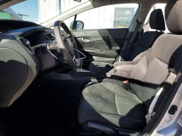 19XFB2F52EE262409 - 2014 HONDA CIVIC LX SILVER photo 7