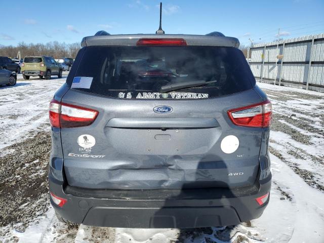 MAJ6P1UL4JC173123 - 2018 FORD ECOSPORT SE Grau Foto 6
