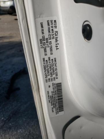 ZFBERFAT7F6A17011 - 2015 RAM PROMASTER WHITE photo 13