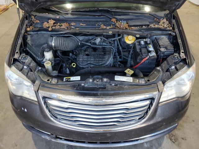 2C4RC1CGXFR756060 - 2015 CHRYSLER TOWN & COU TOURING L CHARCOAL photo 12