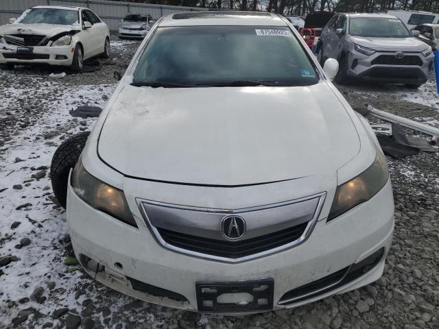 19UUA8F57DA007903 - 2013 ACURA TL TECH WHITE photo 5