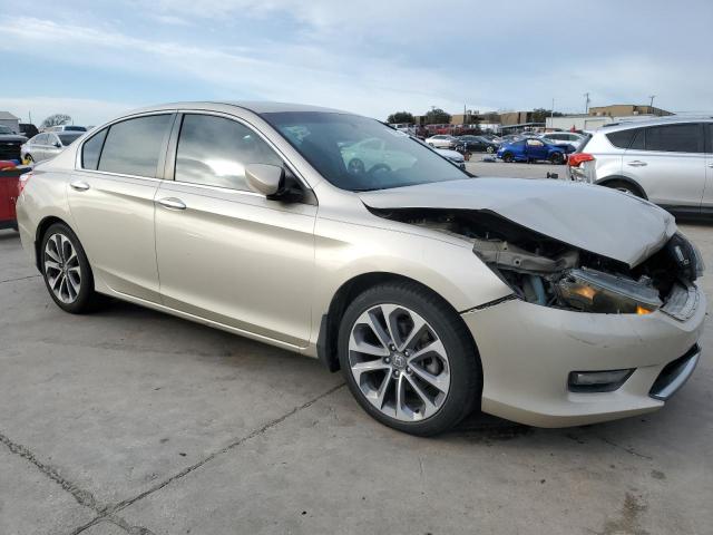1HGCR2F51EA227685 - 2014 HONDA ACCORD SPORT ბეჟი ფოტო 4