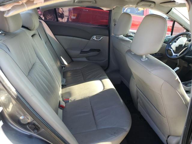 19XFB2F93CE334959 - 2012 HONDA CIVIC EXL ნაცრისფერი ფოტო 10