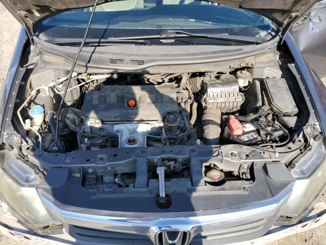 19XFB2F93CE334959 - 2012 HONDA CIVIC EXL ნაცრისფერი ფოტო 11