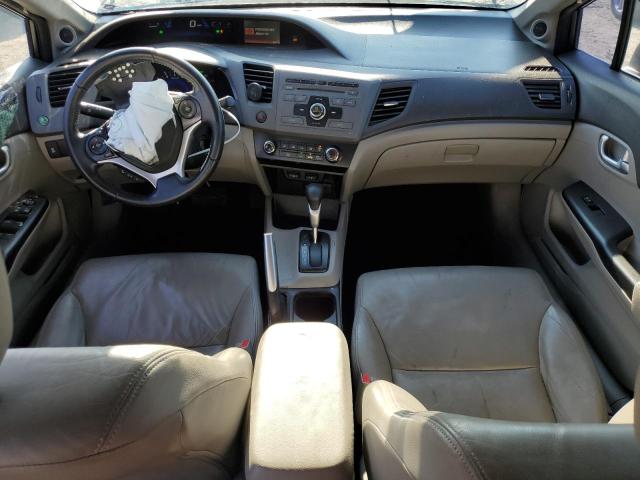 19XFB2F93CE334959 - 2012 HONDA CIVIC EXL ნაცრისფერი ფოტო 8