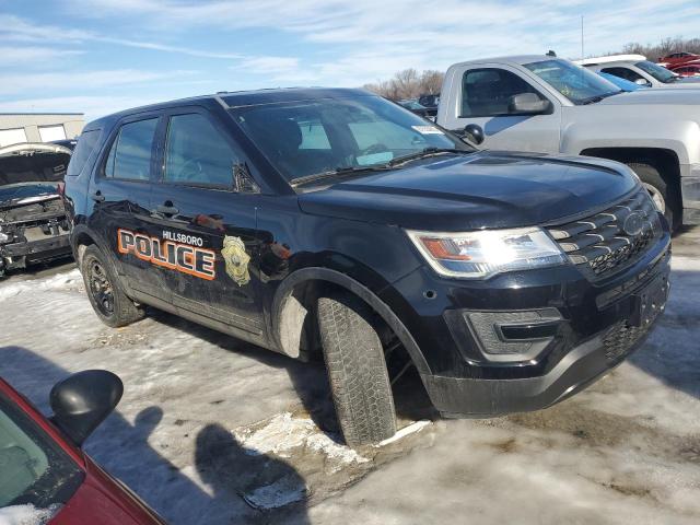 1FM5K8AR6HGD93626 - 2017 FORD EXPLORER POLICE INTERCEPTOR 黑色 照片 4