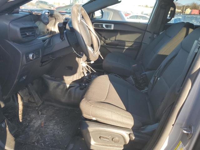 1FM5K8AB1MGA17607 - 2021 FORD EXPLORER POLICE INTERCEPTOR 灰色 照片 7