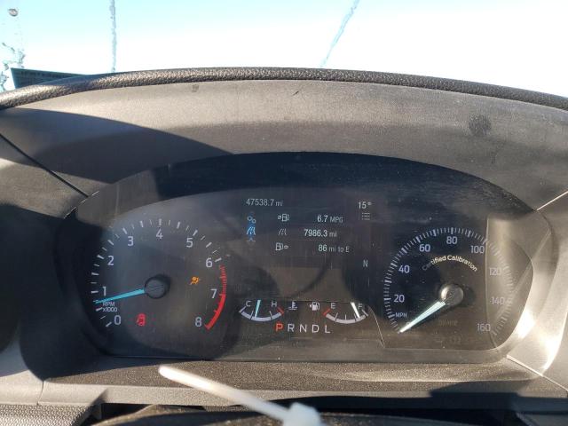 1FM5K8AB1MGA17607 - 2021 FORD EXPLORER POLICE INTERCEPTOR 灰色 照片 9