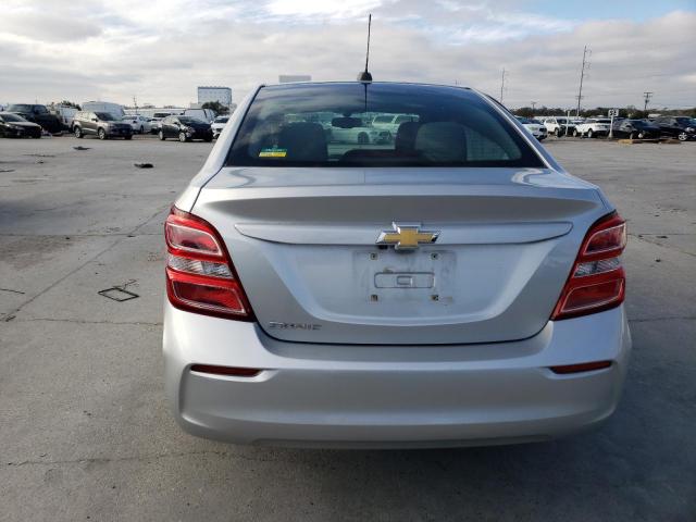 1G1JB5SH1J4133593 - 2018 CHEVROLET SONIC LS SILVER photo 6