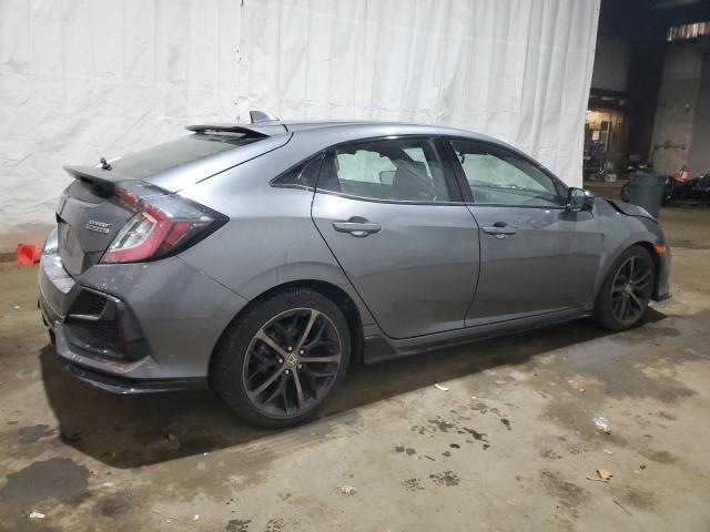 SHHFK7H92MU417786 - 2021 HONDA CIVIC SPORT TOURING GRAY photo 3