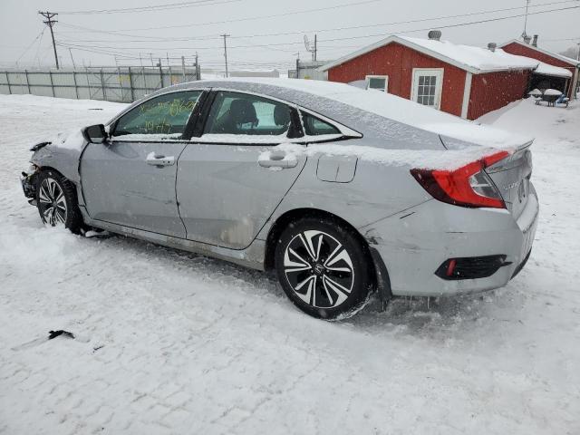 2HGFC1F72GH642240 - 2016 HONDA CIVIC EXL SILVER photo 2