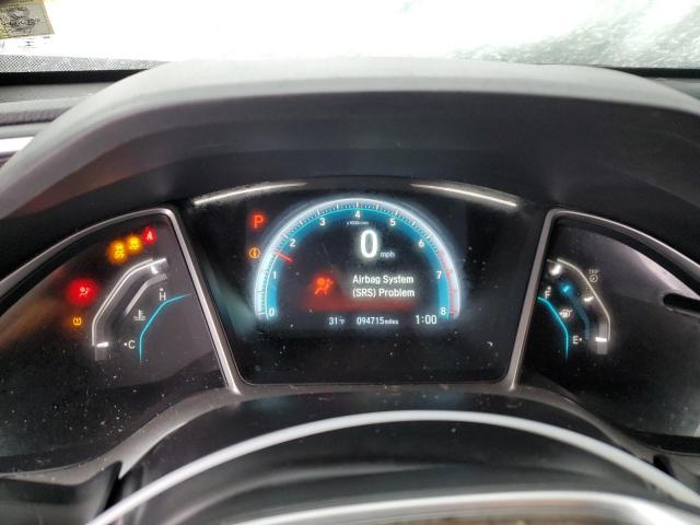 2HGFC1F72GH642240 - 2016 HONDA CIVIC EXL SILVER photo 9