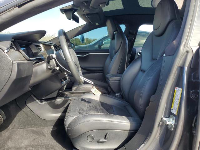 5YJSA1E28JF243838 - 2018 TESLA MODEL S GRAY photo 7