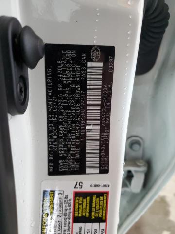 4T1G11BK8RU127547 - 2024 TOYOTA CAMRY SE NIGHT SHADE WHITE photo 12