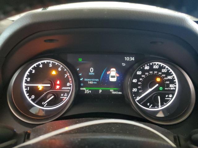 4T1G11BK8RU127547 - 2024 TOYOTA CAMRY SE NIGHT SHADE WHITE photo 9