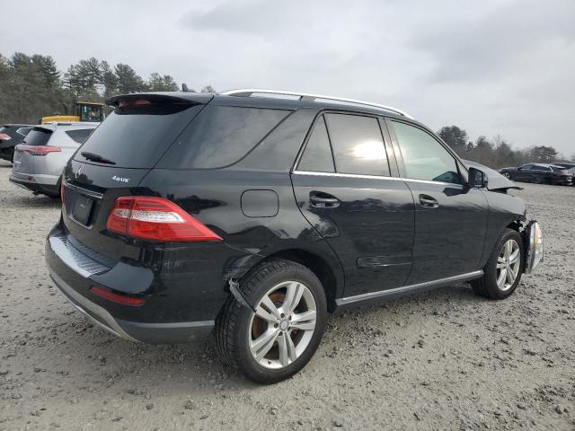 4JGDA5HB8FA588357 - 2015 MERCEDES-BENZ ML 350 4MATIC BLACK photo 3