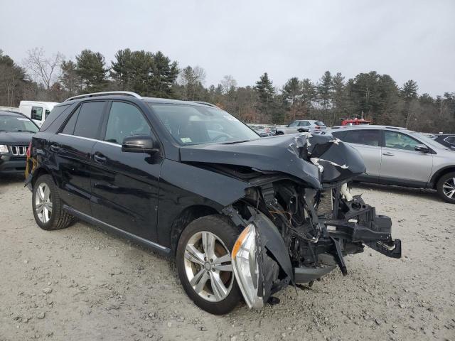 4JGDA5HB8FA588357 - 2015 MERCEDES-BENZ ML 350 4MATIC BLACK photo 4
