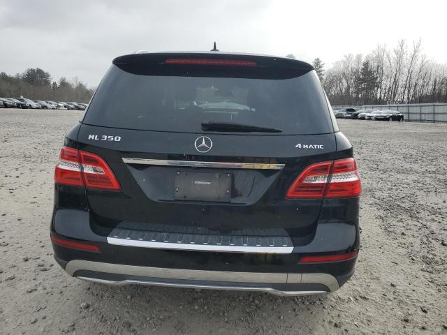 4JGDA5HB8FA588357 - 2015 MERCEDES-BENZ ML 350 4MATIC BLACK photo 6