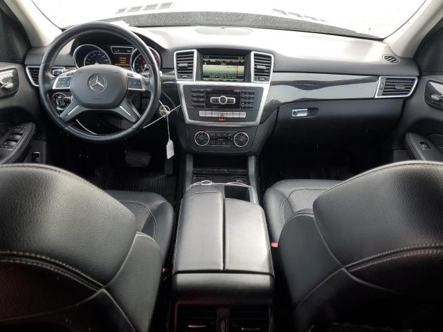 4JGDA5HB8FA588357 - 2015 MERCEDES-BENZ ML 350 4MATIC BLACK photo 8