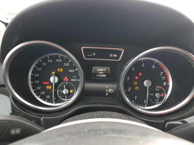 4JGDA5HB8FA588357 - 2015 MERCEDES-BENZ ML 350 4MATIC BLACK photo 9