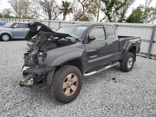 5TETU62N47Z432369 - 2007 TOYOTA TACOMA PRERUNNER ACCESS CAB BLACK photo 1