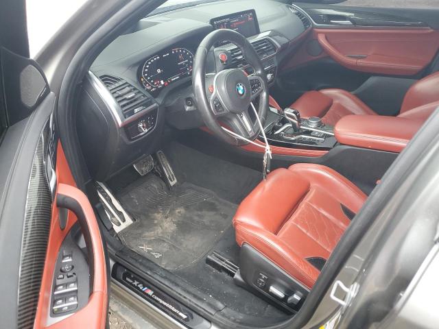 5YMUJ0C03M9F20053 - 2021 BMW X4 M COMPETITION فحمي صورة 8