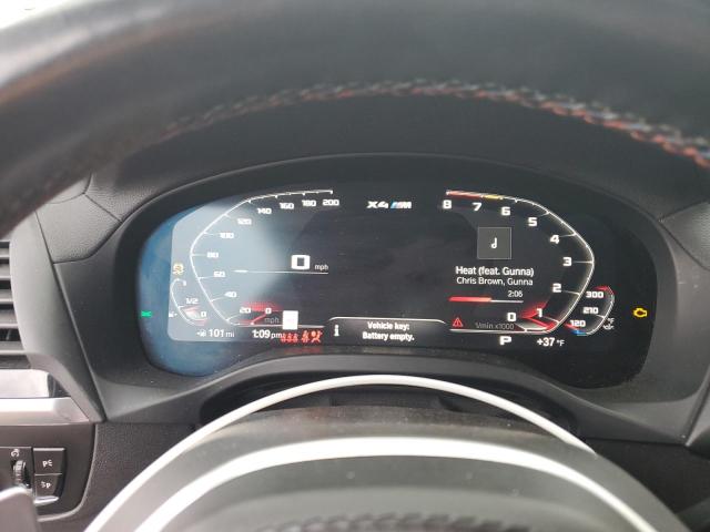 5YMUJ0C03M9F20053 - 2021 BMW X4 M COMPETITION فحمي صورة 9