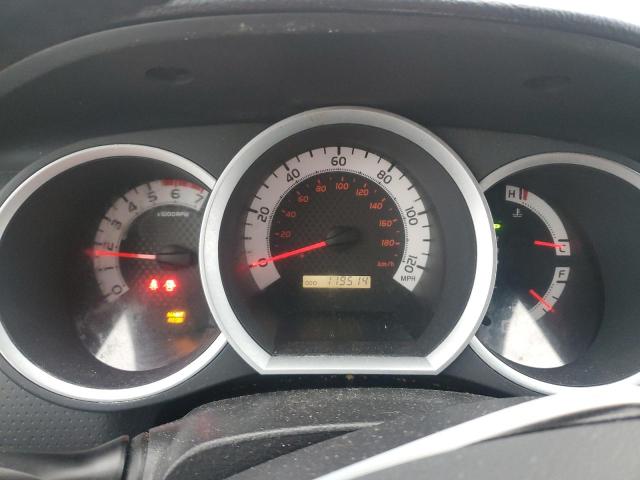 3TMJU4GN8CM127047 - 2012 TOYOTA TACOMA DOUBLE CAB PRERUNNER SILVER photo 9