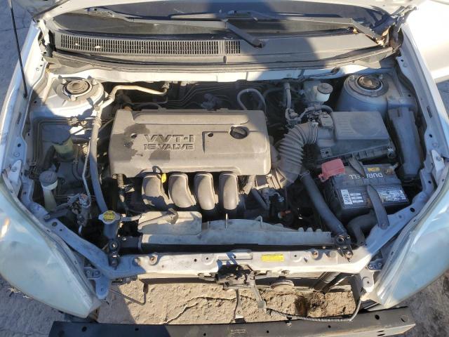2T1KR32E87C628199 - 2007 TOYOTA COROLLA MA XR SILVER photo 11