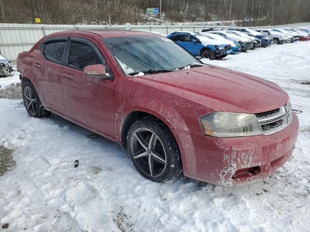 1C3CDZCB2DN746742 - 2013 DODGE AVENGER SXT წითელი ფოტო 4