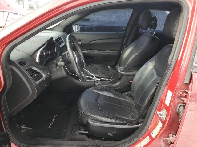 1C3CDZCB2DN746742 - 2013 DODGE AVENGER SXT წითელი ფოტო 7