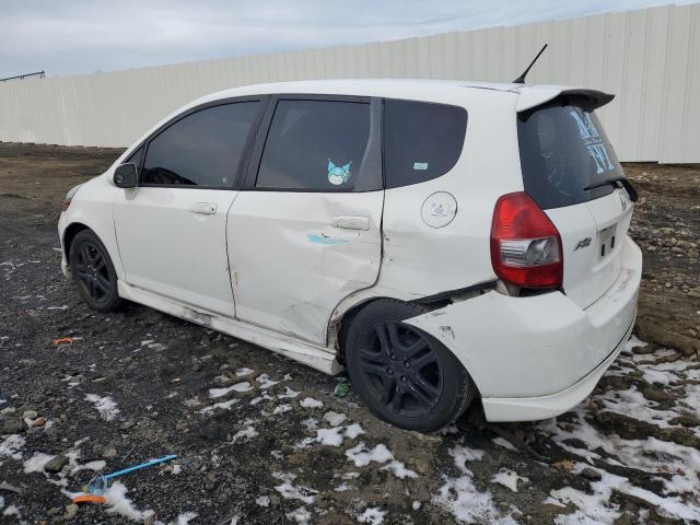 JHMGD38637S014095 - 2007 HONDA FIT S 白色 照片 2
