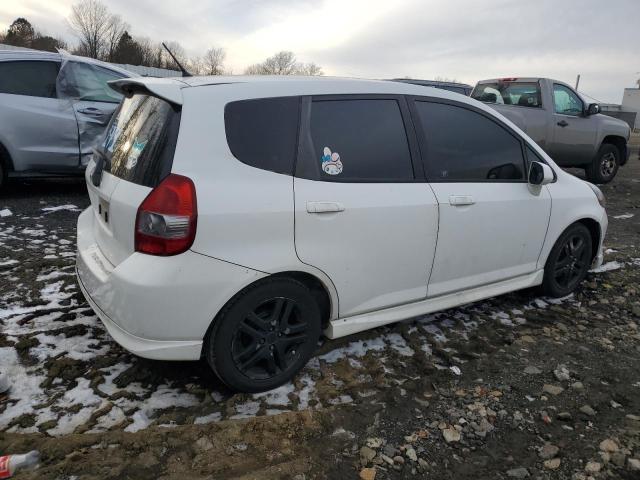 JHMGD38637S014095 - 2007 HONDA FIT S 白色 照片 3