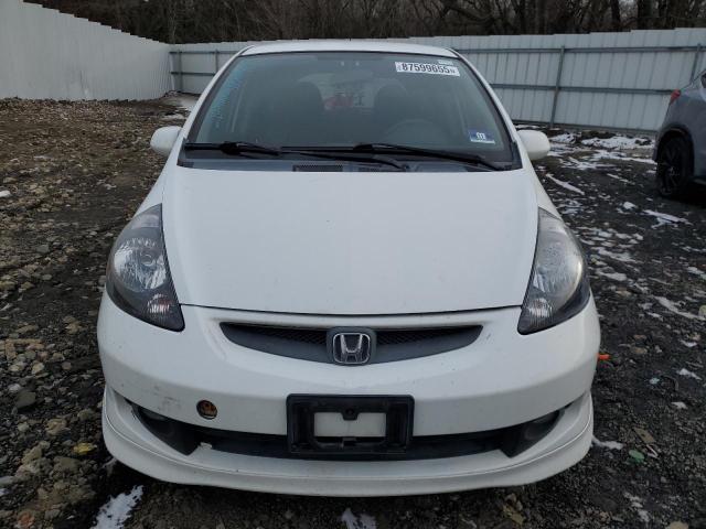 JHMGD38637S014095 - 2007 HONDA FIT S 白色 照片 5