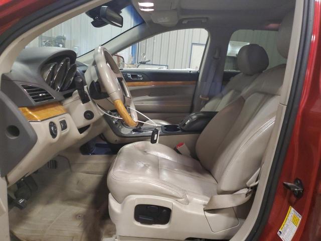 2LMHJ5FR5BBJ54787 - 2011 LINCOLN MKT RED photo 7