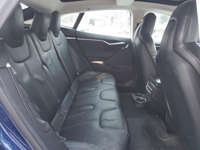 5YJSA1E25GF160151 - 2016 TESLA MODEL S BLUE photo 10