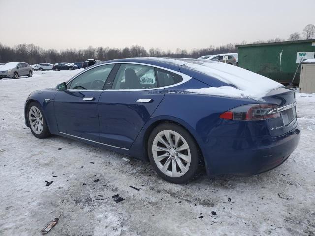 5YJSA1E25GF160151 - 2016 TESLA MODEL S BLUE photo 2