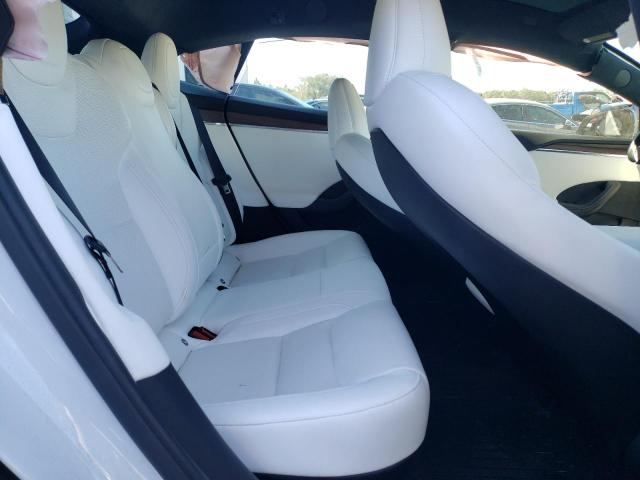 5YJSA1E59MF454982 - 2021 TESLA MODEL S WHITE photo 10