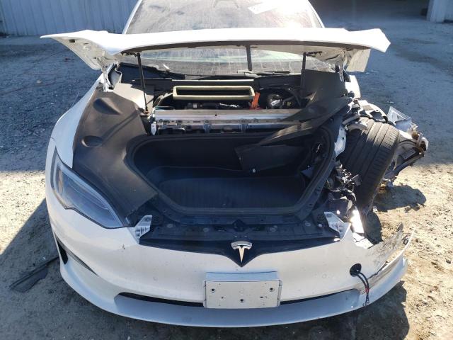 5YJSA1E59MF454982 - 2021 TESLA MODEL S WHITE photo 11
