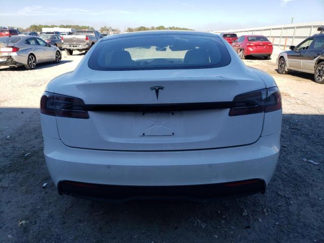 5YJSA1E59MF454982 - 2021 TESLA MODEL S WHITE photo 6
