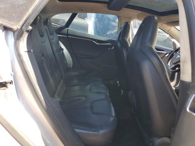 5YJSA1AG2DFP11682 - 2013 TESLA MODEL S SILVER photo 10