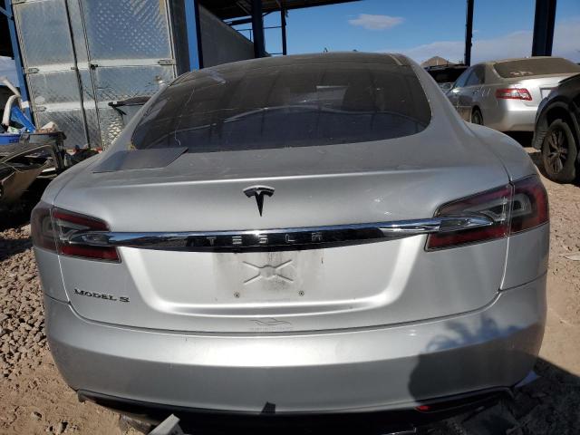 5YJSA1AG2DFP11682 - 2013 TESLA MODEL S SILVER photo 6