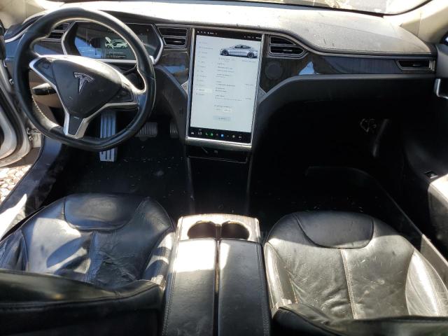 5YJSA1AG2DFP11682 - 2013 TESLA MODEL S SILVER photo 8