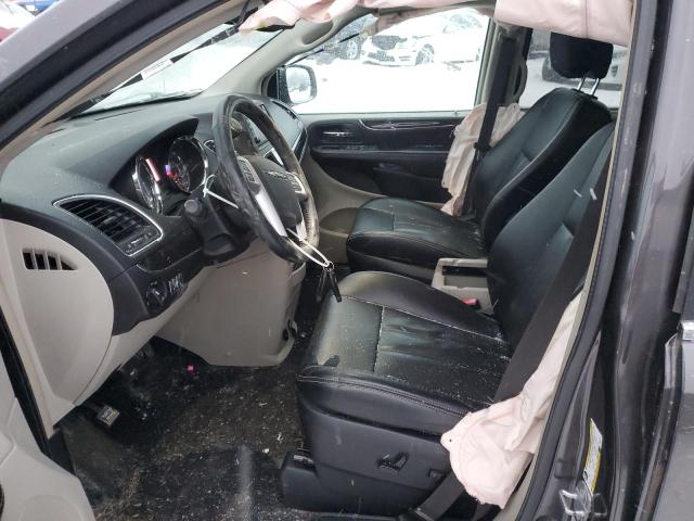 2C4RC1CG2FR584185 - 2015 CHRYSLER TOWN & COU TOURING L GRAY photo 7